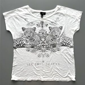 Mango tiger tshirt size XS